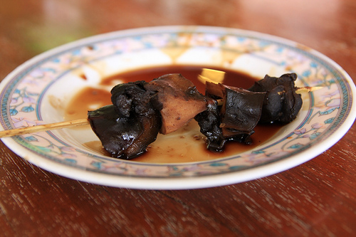 墨鱼串